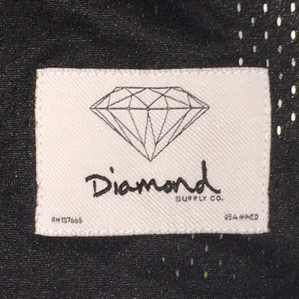 diamond racer back jersey